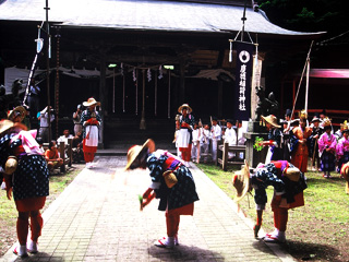 慶徳稲荷神社田植神事